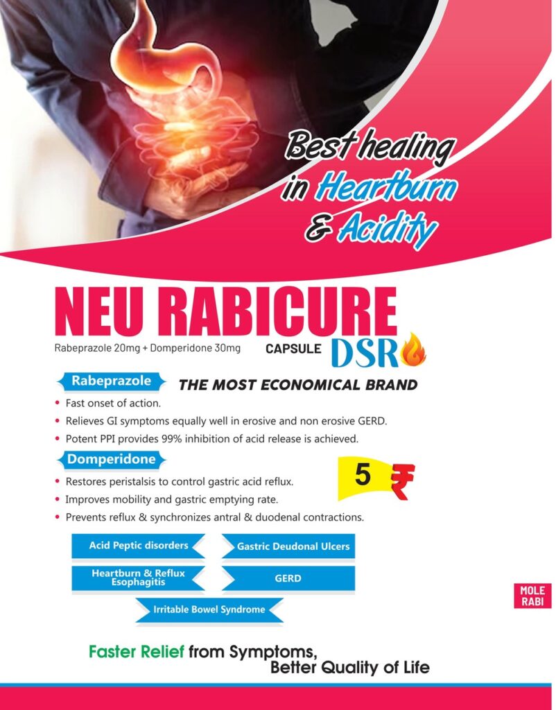 Best Healing in Heartburn and Acidity