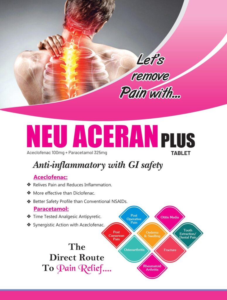 Let's Remove Pain with NEU ACERAN Plus Tablet